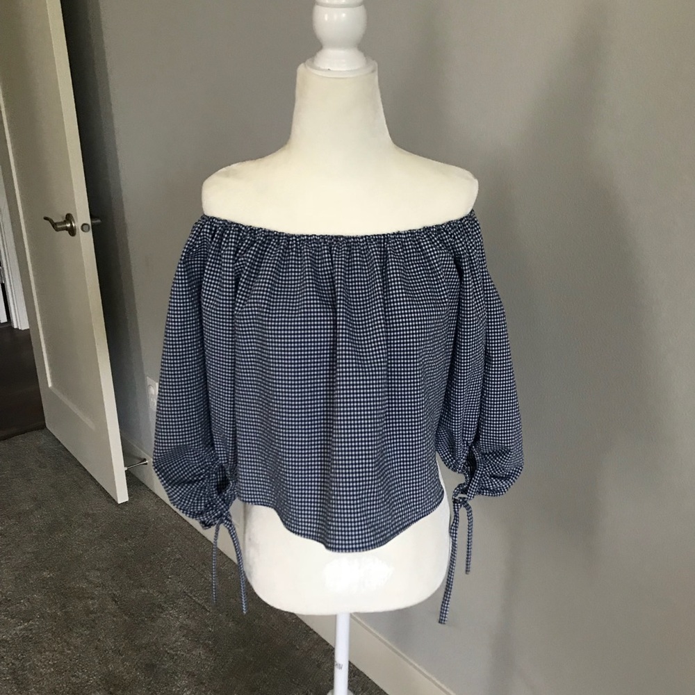 Zara Off the Shoulder Top